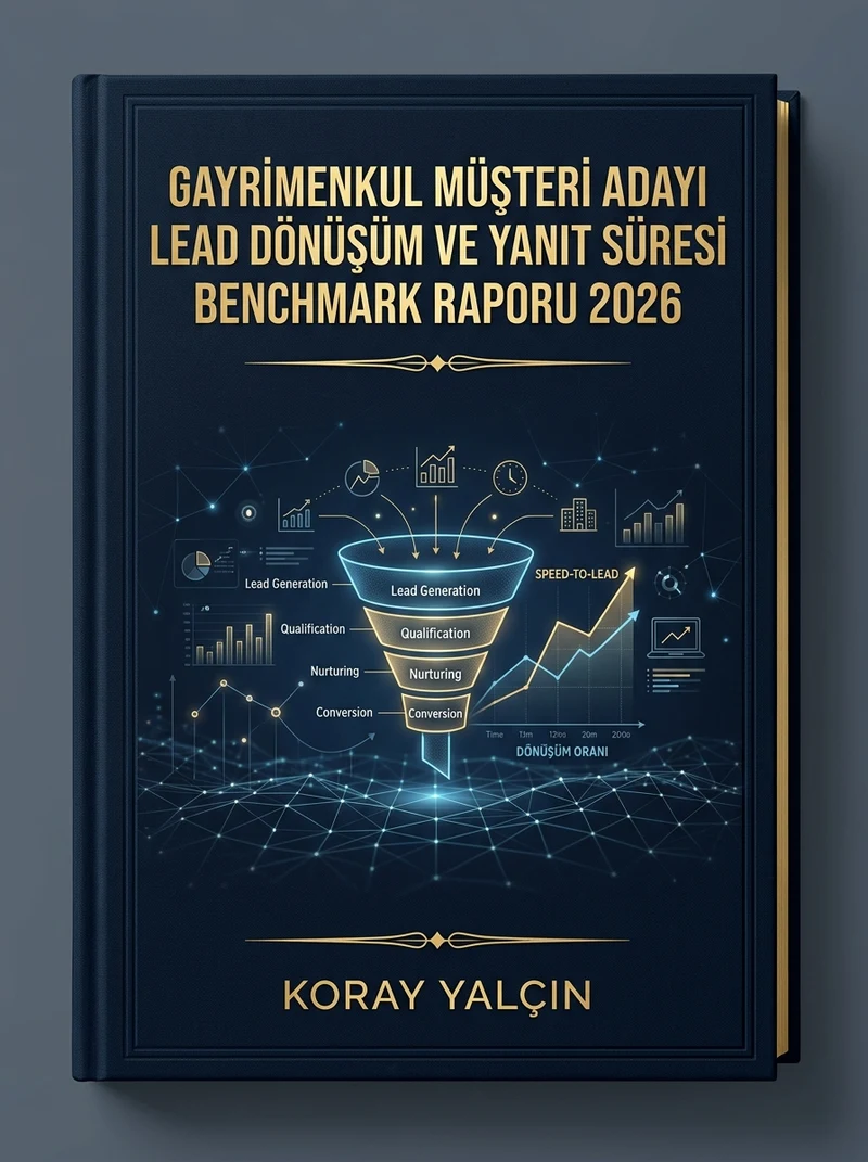 Gayrimenkul Müşteri Adayı (Lead) Dönüşüm ve Yanıt Süresi Benchmark Raporu 2026 - Koray Yalçın